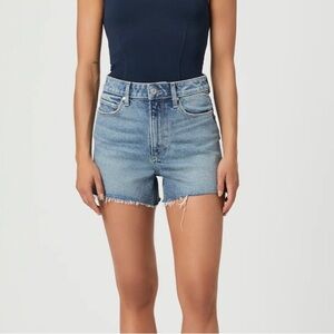PAIGE Dani Shorts Light Blue Jean Shorts
